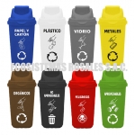 TACHOS ECOLÓGICO ECOPLAST 55 L 